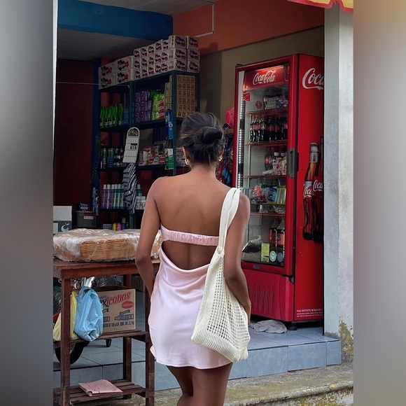 Princess Polly PHILLIPA MINI DRESS PINK US SIZE 10 Strapless - Picture 2 of 15